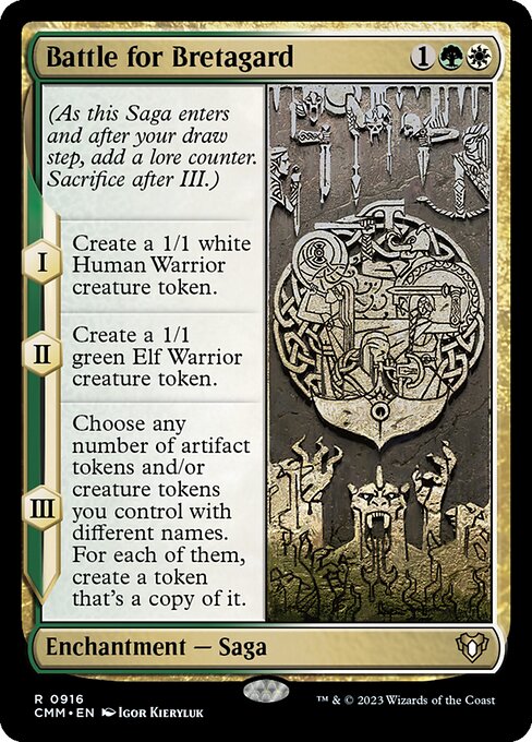 Battle for Bretagard - Commander Masters