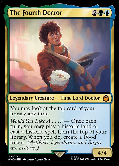 The Fourth Doctor (Foil) - Universes Beyond: Doctor Who