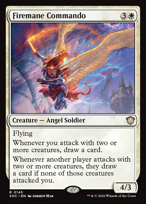 Firemane Commando - Commander: Secrets of Strixhaven
