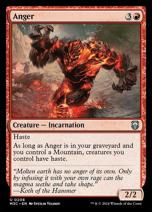 Anger - Commander: Modern Horizons 3
