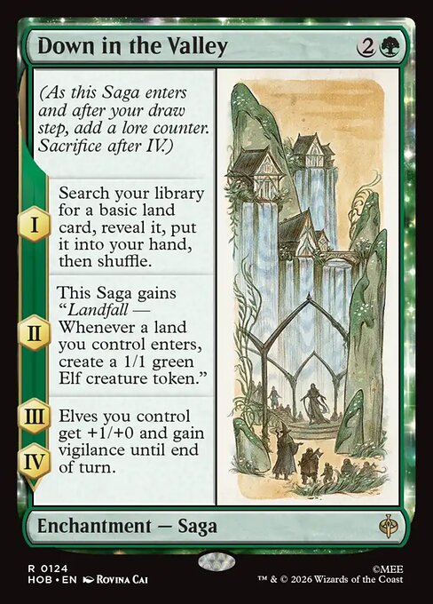 Down in the Valley (Foil) - The Hobbit