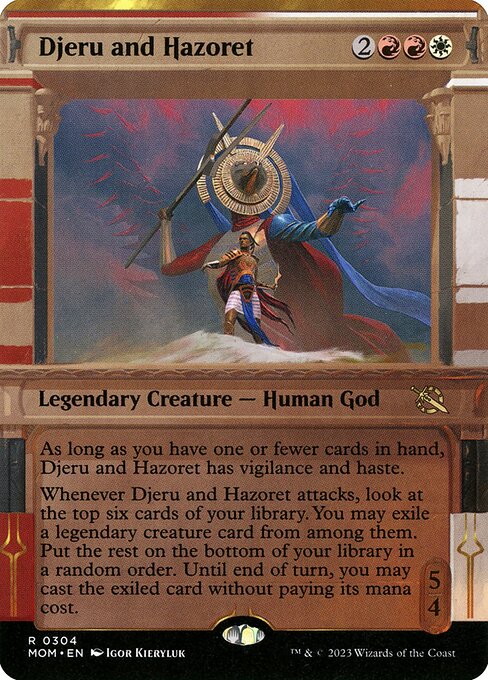 Djeru and Hazoret (Showcase) - March of the Machine