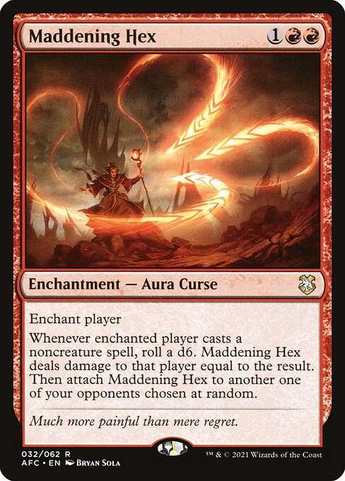 Maddening Hex - Commander: Adventures in the Forgotten Realms