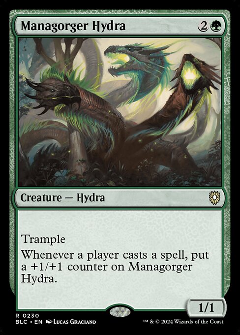 Managorger Hydra - Commander: Bloomburrow