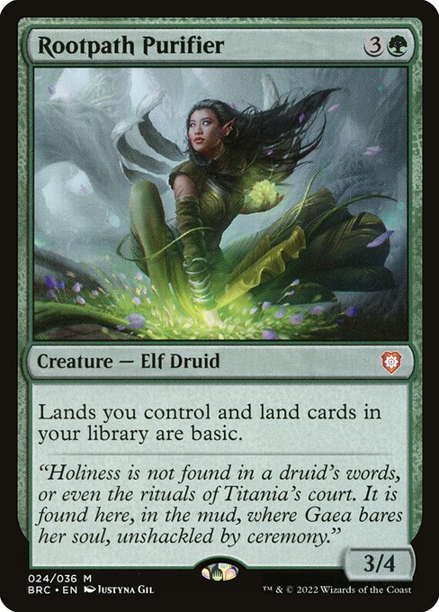Rootpath Purifier - Commander: The Brothers' War