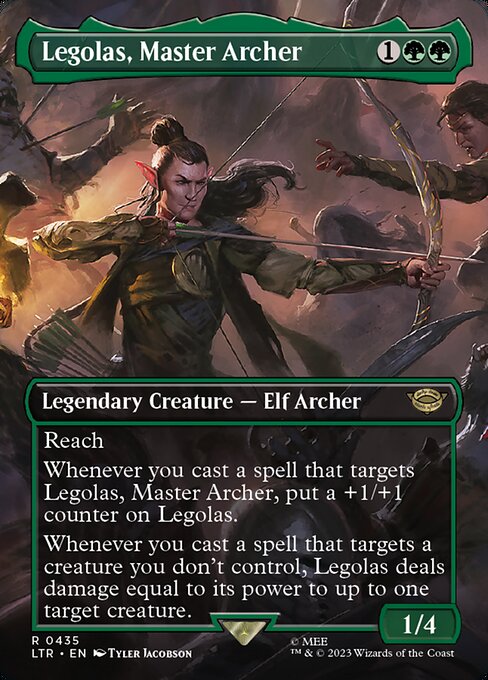 Legolas, Master Archer (Borderless) - Universes Beyond: The Lord of the Rings: Tales of Middle-earth
