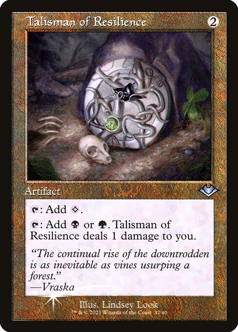 Talisman of Resilience (Retro Frame) - Modern Horizons