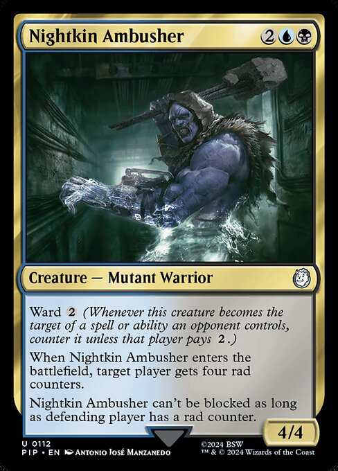 Nightkin Ambusher - Universes Beyond: Fallout