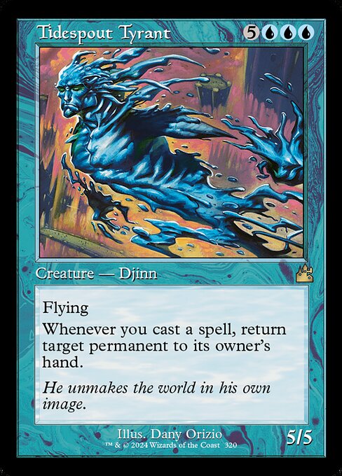 Tidespout Tyrant (Retro Frame) - Ravnica Remastered