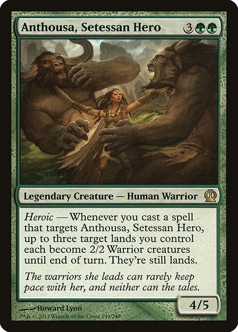 Anthousa, Setessan Hero (Foil) - Theros