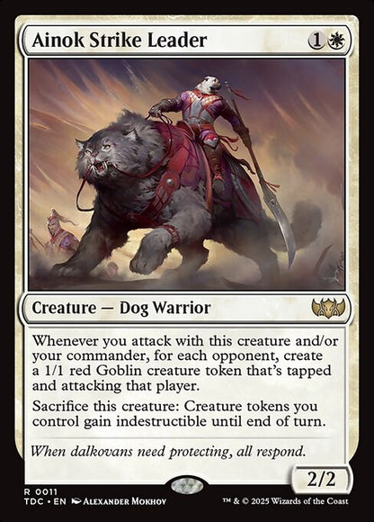 Ainok Strike Leader - Commander: Tarkir: Dragonstorm