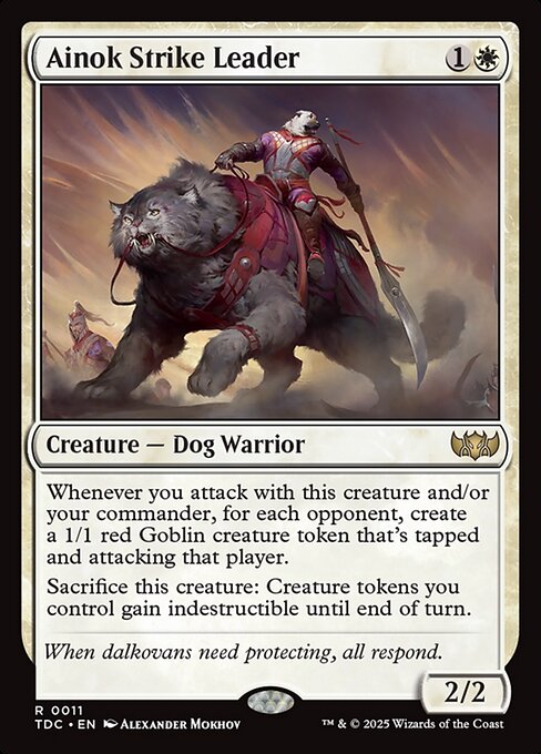 Ainok Strike Leader - Commander: Tarkir: Dragonstorm