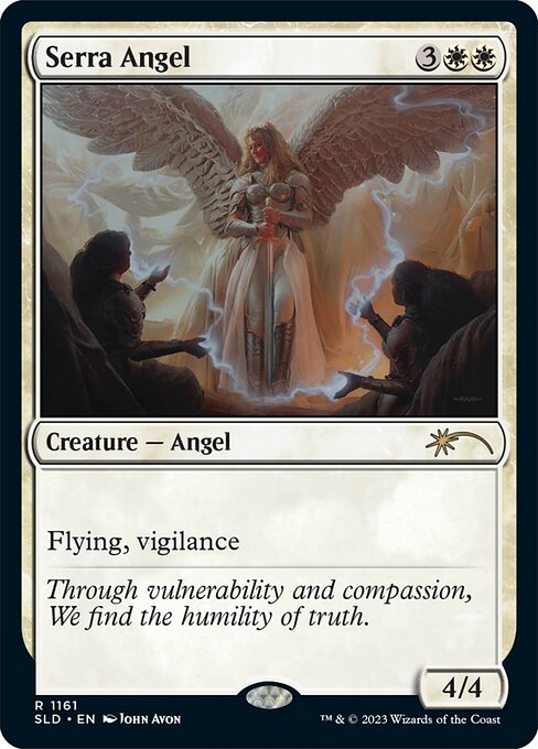 Serra Angel (Foil) - Secret Lair Drop Series