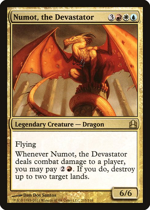 Numot, the Devastator - Commander