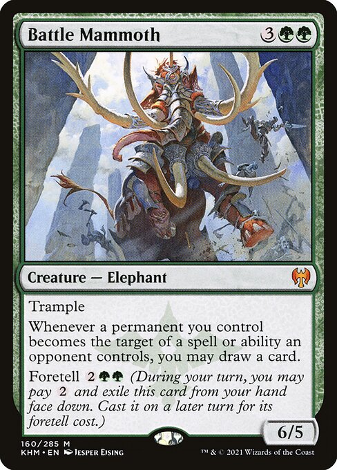 Battle Mammoth (Foil) - Kaldheim