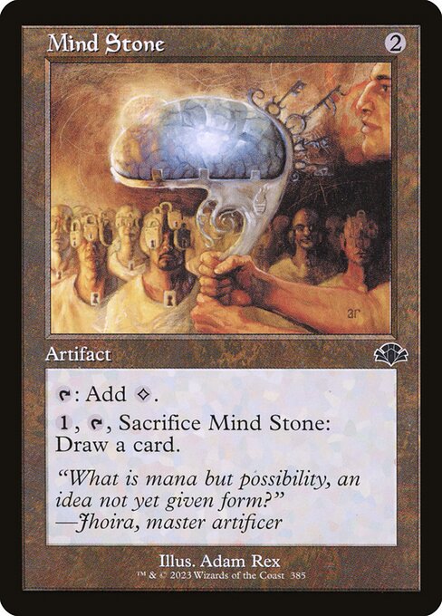 Mind Stone (Retro Frame) - Dominaria Remastered