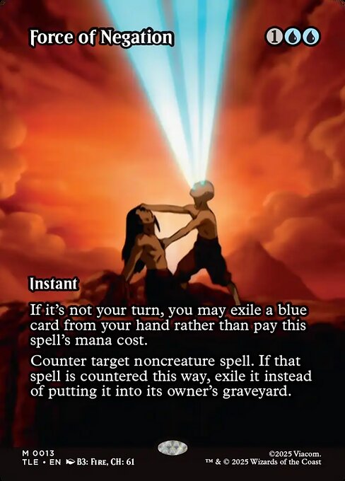 Force of Negation (Borderless) - Avatar: The Last Airbender: Eternal-Legal