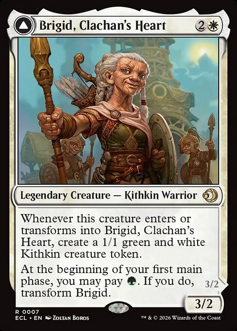 Brigid, Clachan's Heart - Lorwyn Eclipsed