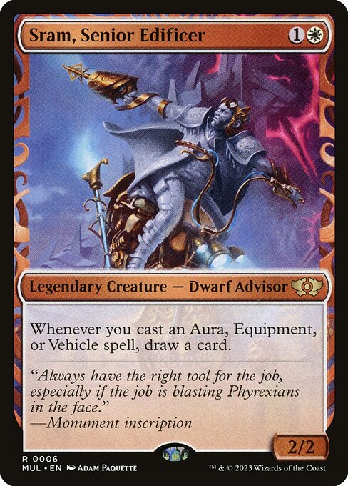 Sram, Senior Edificer - March of the Machine: Multiverse Legends