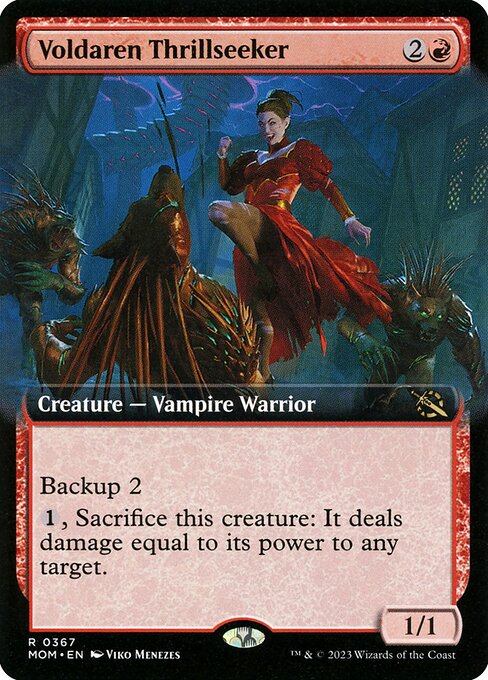 Voldaren Thrillseeker (Extended Art) - March of the Machine