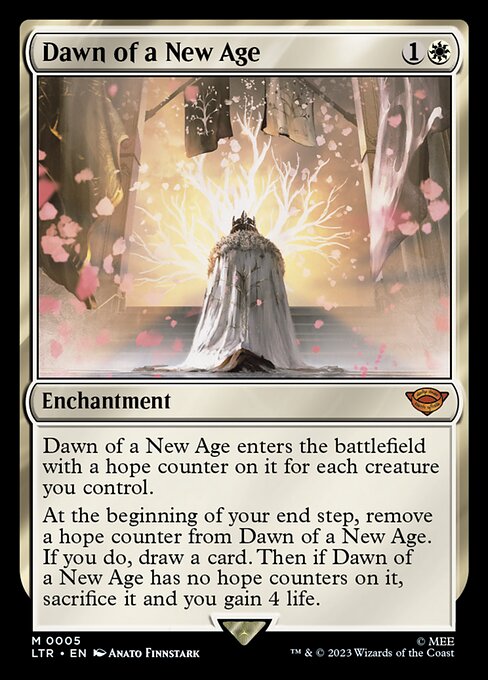 Dawn of a New Age (Foil) - Universes Beyond: The Lord of the Rings: Tales of Middle-earth