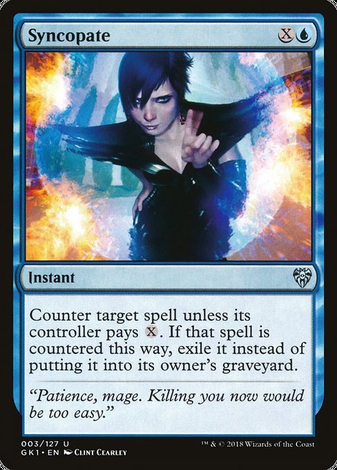 Syncopate - Guilds of Ravnica: Guild Kits