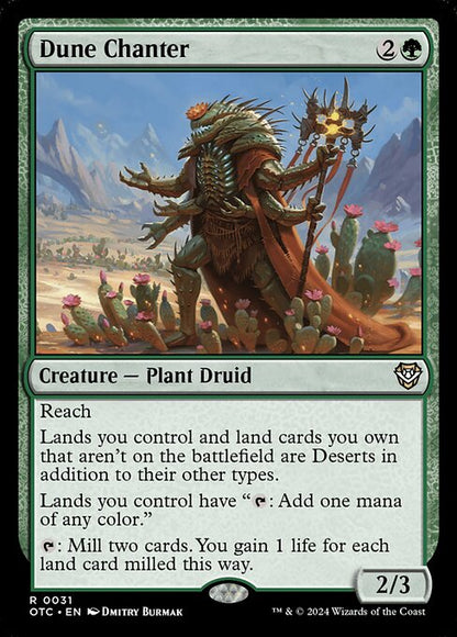 Dune Chanter - Commander: Outlaws of Thunder Junction