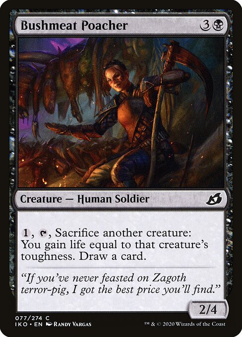 Bushmeat Poacher (Foil) - Ikoria: Lair of Behemoths