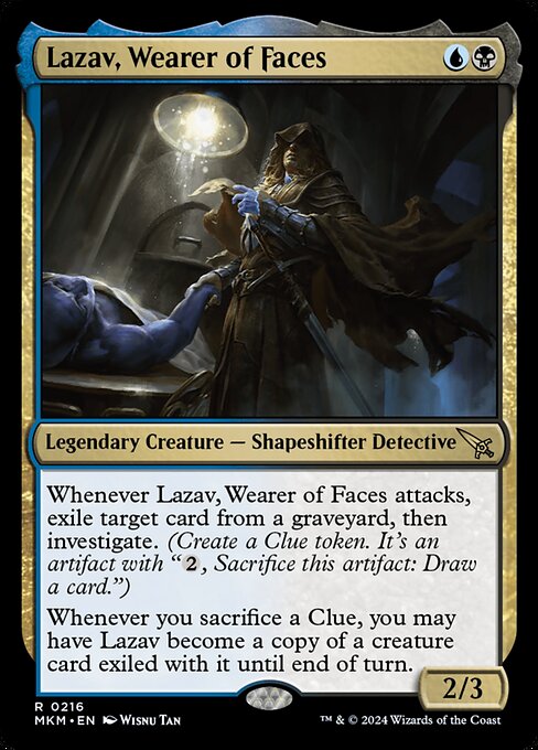 Lazav, Wearer of Faces (Foil) - Murders at Karlov Manor