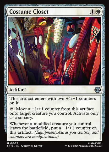Costume Closet (Foil) - Marvel's Spider-Man