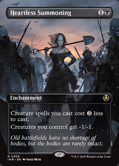 Heartless Summoning (Borderless) (Foil) - Innistrad Remastered