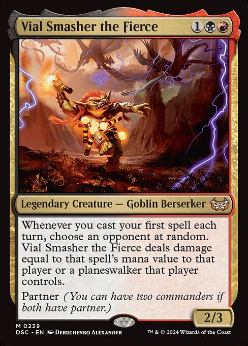 Vial Smasher the Fierce - Commander: Duskmourn: House of Horror