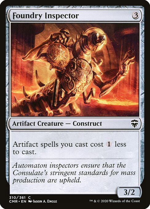 Foundry Inspector (Foil) - Commander Legends