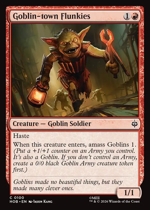 Goblin-town Flunkies (Foil) - The Hobbit