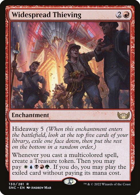 Widespread Thieving (Foil) - Streets of New Capenna