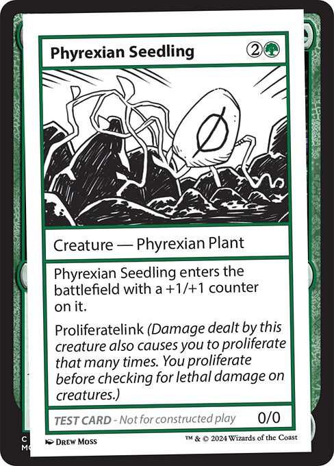 Phyrexian Seedling - Mystery Booster 2 Playtest Cards