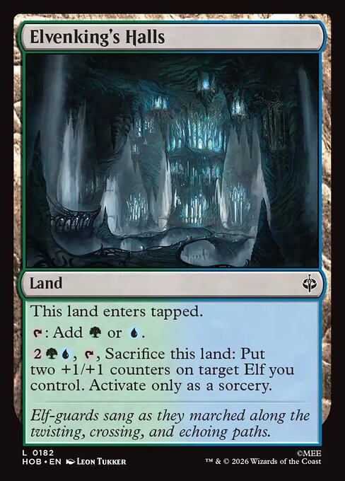 Elvenking's Halls (Foil) - The Hobbit