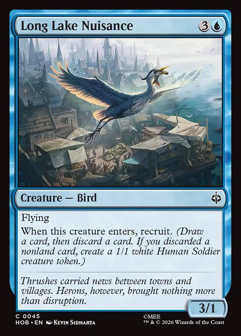 Long Lake Nuisance (Foil) - The Hobbit