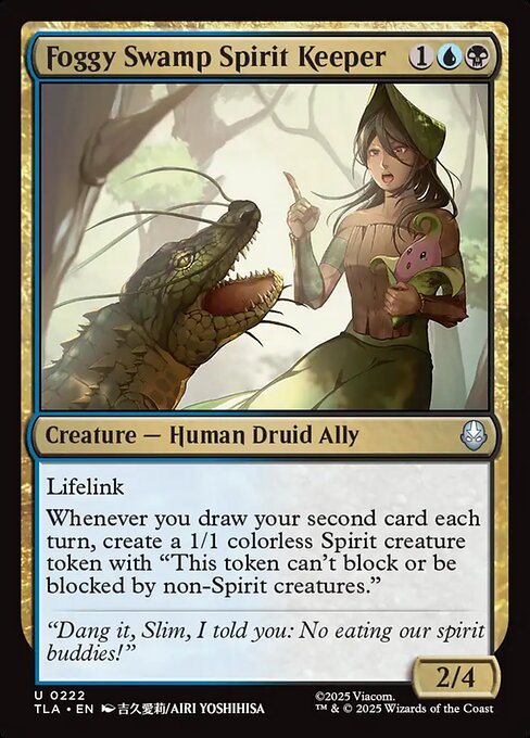 Foggy Swamp Spirit Keeper (Foil) - Avatar: The Last Airbender