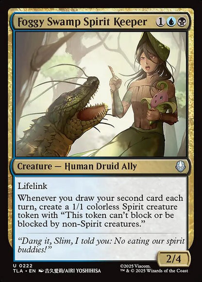 Foggy Swamp Spirit Keeper (Foil) - Avatar: The Last Airbender