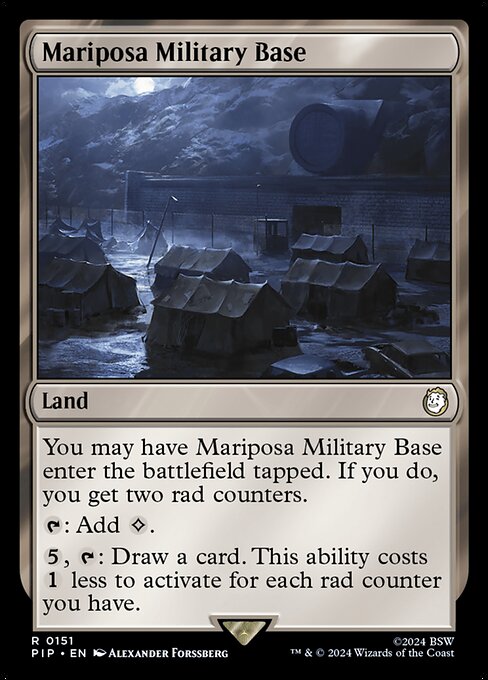 Mariposa Military Base - Universes Beyond: Fallout