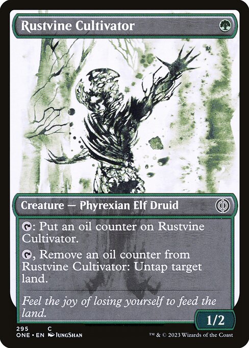 Rustvine Cultivator (Showcase) - Phyrexia: All Will Be One