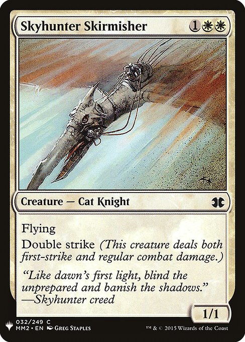 Skyhunter Skirmisher - The List Reprints