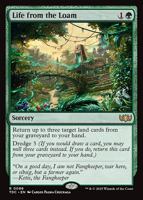 Life from the Loam - Commander: Tarkir: Dragonstorm