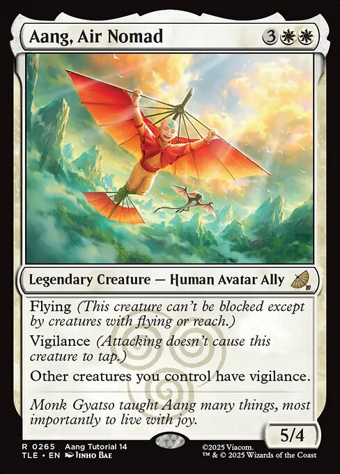 Aang, Air Nomad (Foil) - Media and Collaboration Promos