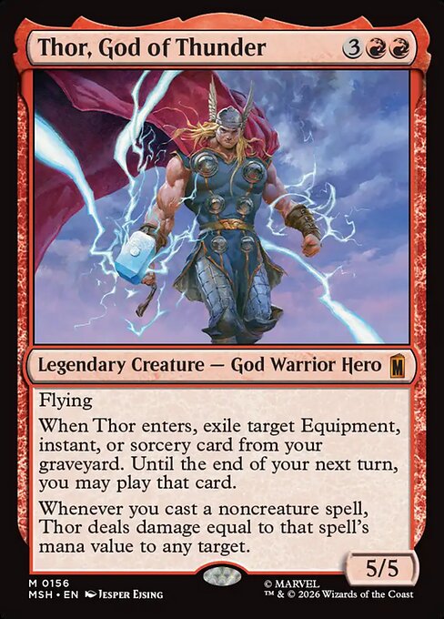 Thor, God of Thunder - Marvel Super Heroes