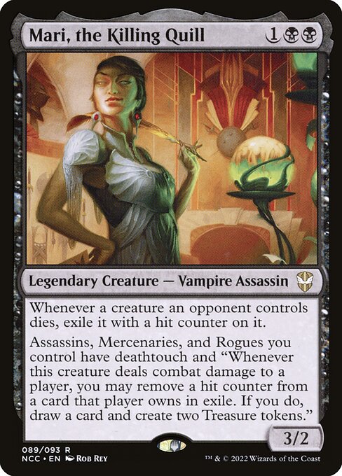 Mari, the Killing Quill - Commander: Streets of New Capenna