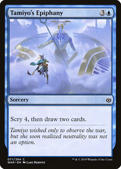 Tamiyo's Epiphany (Foil) - War of the Spark