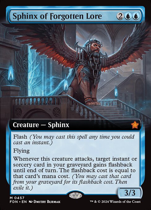 Sphinx of Forgotten Lore (Extended Art) - Foundations
