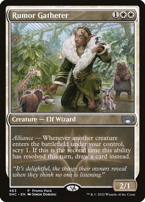 Rumor Gatherer - Promo Pack: Streets of New Capenna